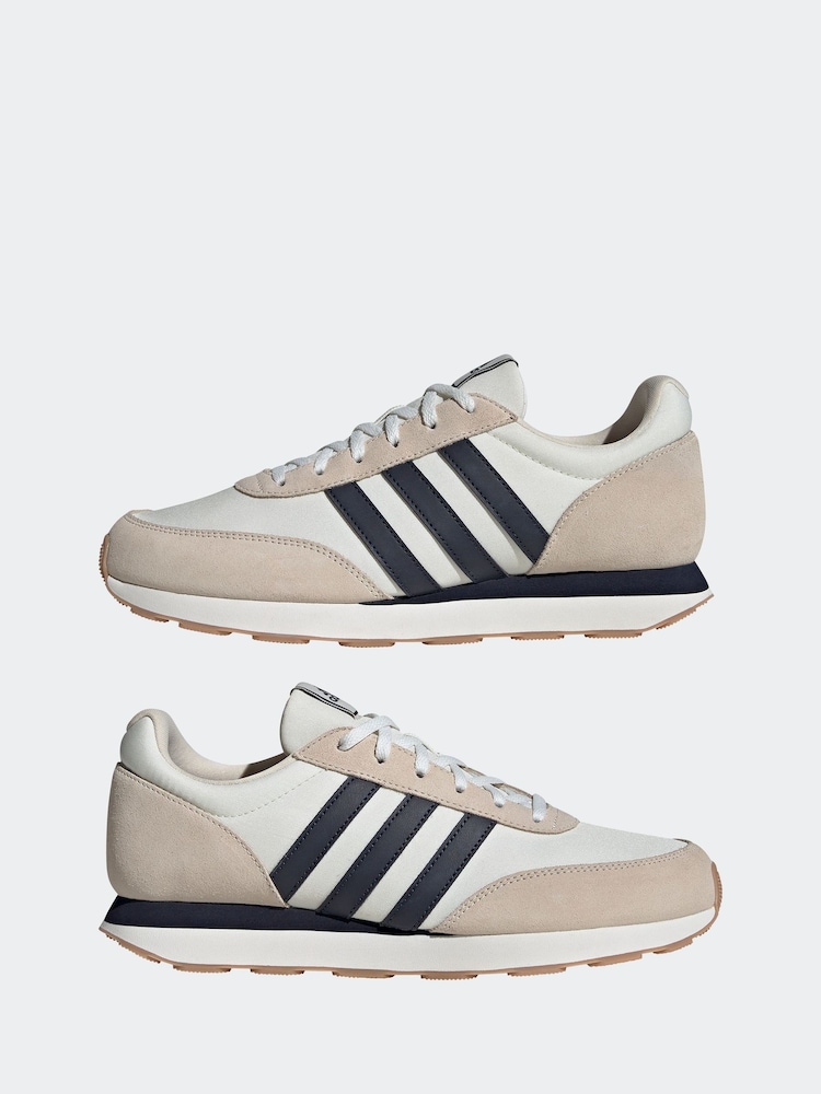 adidas Beige Run 60s Trainers - Image 2 of 18