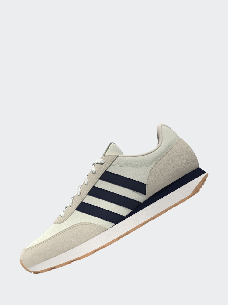 adidas Beige Run 60s Trainers - Image 6 of 18
