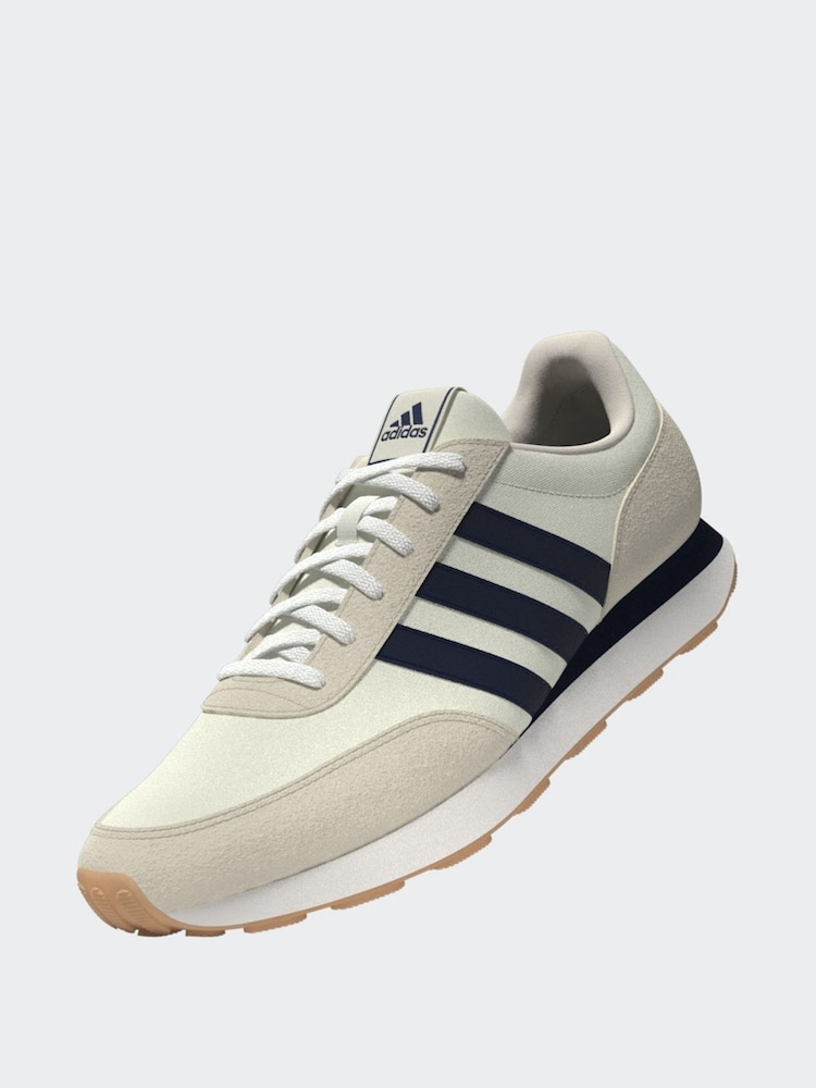 adidas Beige Run 60s Trainers - Image 7 of 18