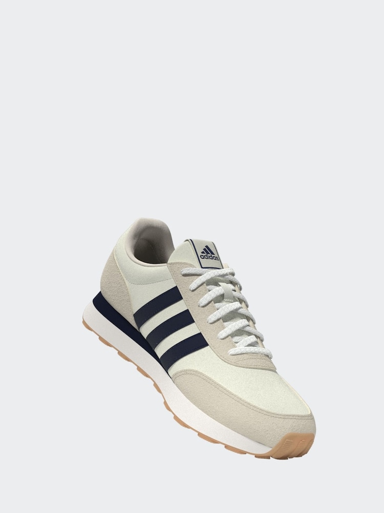 adidas Beige Run 60s Trainers - Image 8 of 18