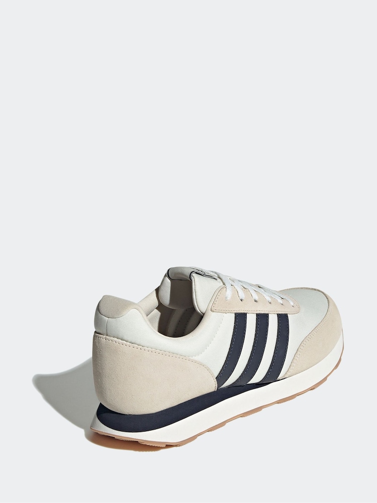 adidas Beige Run 60s Trainers - Image 9 of 18
