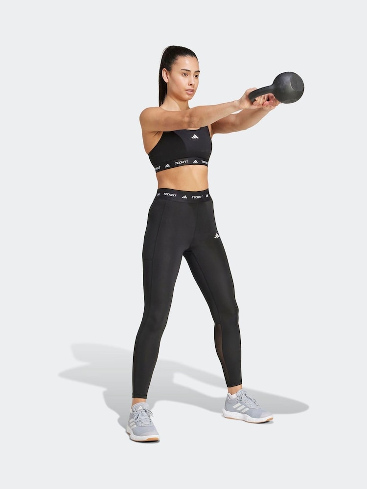 Buy adidas Black TECFIT Pocket Full-Length Leggings from the Next