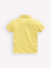 Boden Yellow Slub Polo Shirt - Image 2 of 3