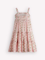Boden Pink Tiered Midi Sundress - Image 2 of 3