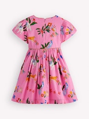 Boden Pink V-waist Woven Dress - Image 2 of 3