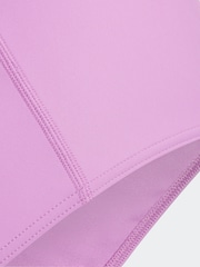 adidas Purple Small Solid Logo Swimsuit - Image 3 of 5