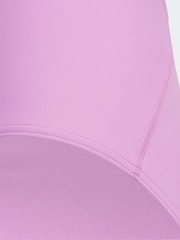 adidas Purple Small Solid Logo Swimsuit - Image 4 of 5