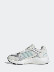 adidas Grey/white Crazychaos Grand Court Trainers - Image 3 of 9