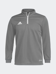 adidas Grey Entrada 22 Training Top - Image 1 of 4