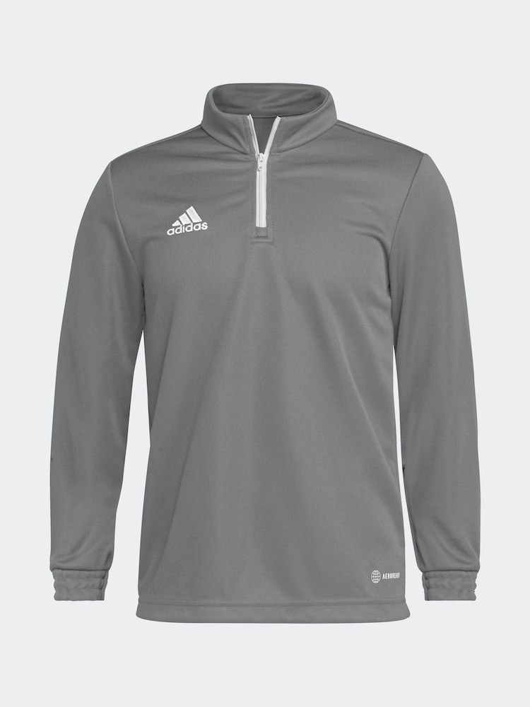 adidas Grey Entrada 22 Training Top - Image 1 of 4