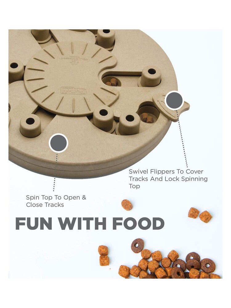 Rosewood Tan Nina Ottosson Dog Worker Composite Dog Toy Challenge - Image 4 of 6