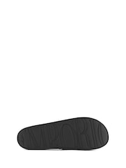 Emporio Armani Black Logo Pool Slide Ciabatta Pvc+Hf Logo Sandals - Image 5 of 5