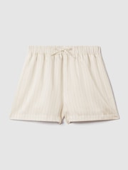 Reiss x McLaren F1 Team White Multi Monte Carlo Drawstring Shorts - Image 2 of 6