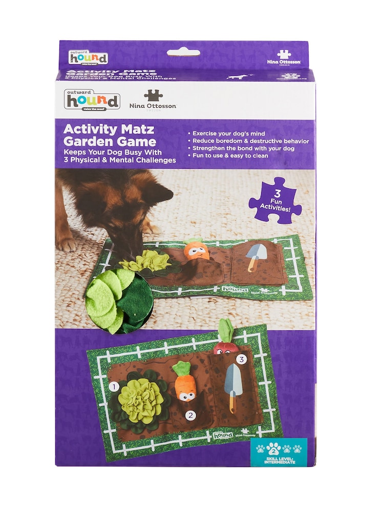 Rosewood Green Nina Ottosson Activity Matz Fast Garden Game Mat Challenge - Image 1 of 5