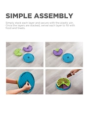 Rosewood Green Nina Ottosson Lickin' Layers Dog Toy Challenge - Image 3 of 5