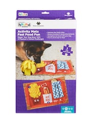 Rosewood Red Nina Ottosson Activity Matz Fast Food Fun Mat Dog Challenge - Image 1 of 5