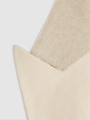 Reiss Stone Kin Double Breasted 100% Linen Slim Fit Blazer - Image 8 of 8