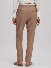 Reiss Mink Neutral Wren Slim Fit Suit Trousers - Image 5 of 6