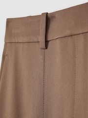Reiss Mink Neutral Wren Petite Slim Fit Suit Trousers - Image 6 of 7