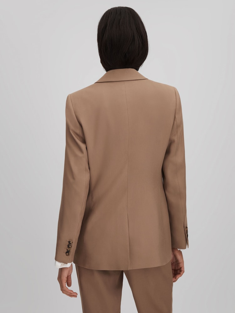 בלייזר חליפה עם רכיסה מבד מובחר של Reiss - Image 5 of 6