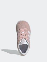 adidas Originals Pink Gazelle Comfort Closure Elastic Trainers - Image 5 of 8