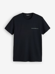 Emporio Armani Core Logoband Crew Neck T-Shirts 2 Pack - Larawan 3 ng 3