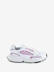 adidas Originals White Ozmillen Shoes - Image 4 of 8