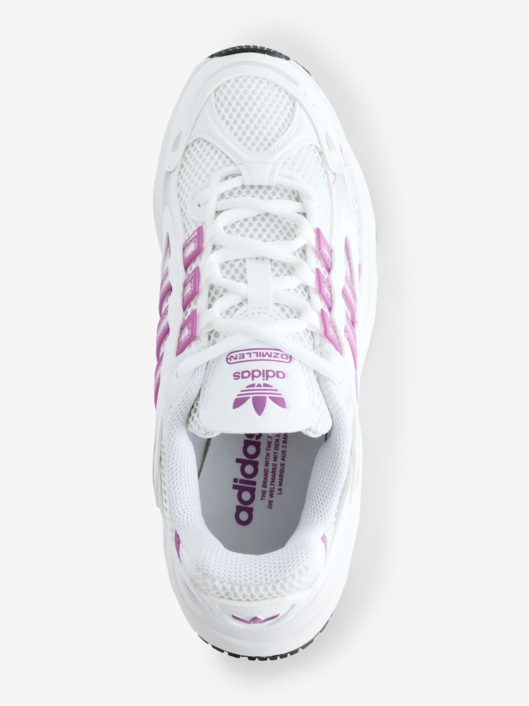 adidas Originals White Ozmillen Shoes - Image 6 of 8