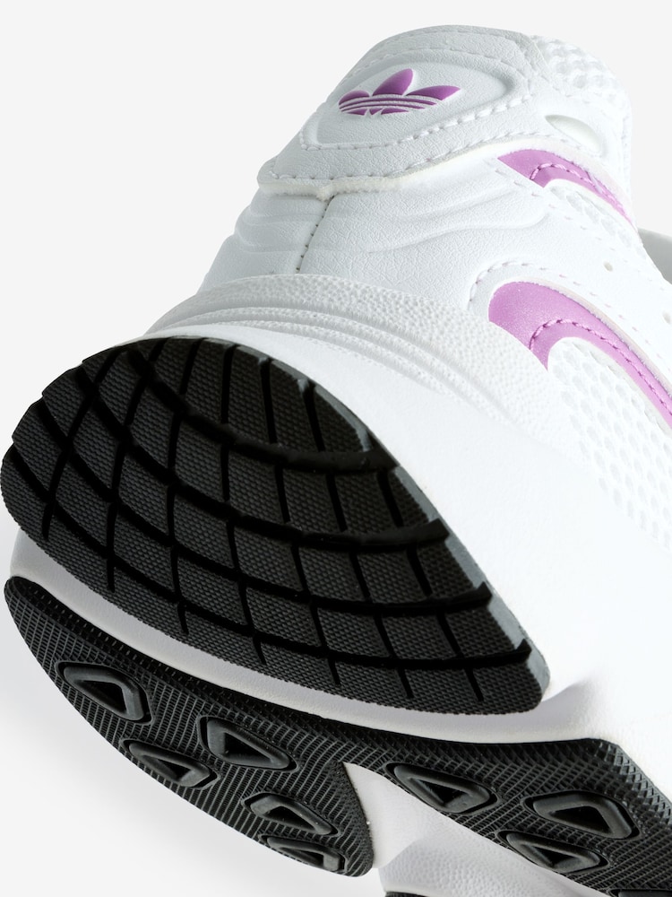 adidas Originals White Ozmillen Shoes - Image 8 of 8
