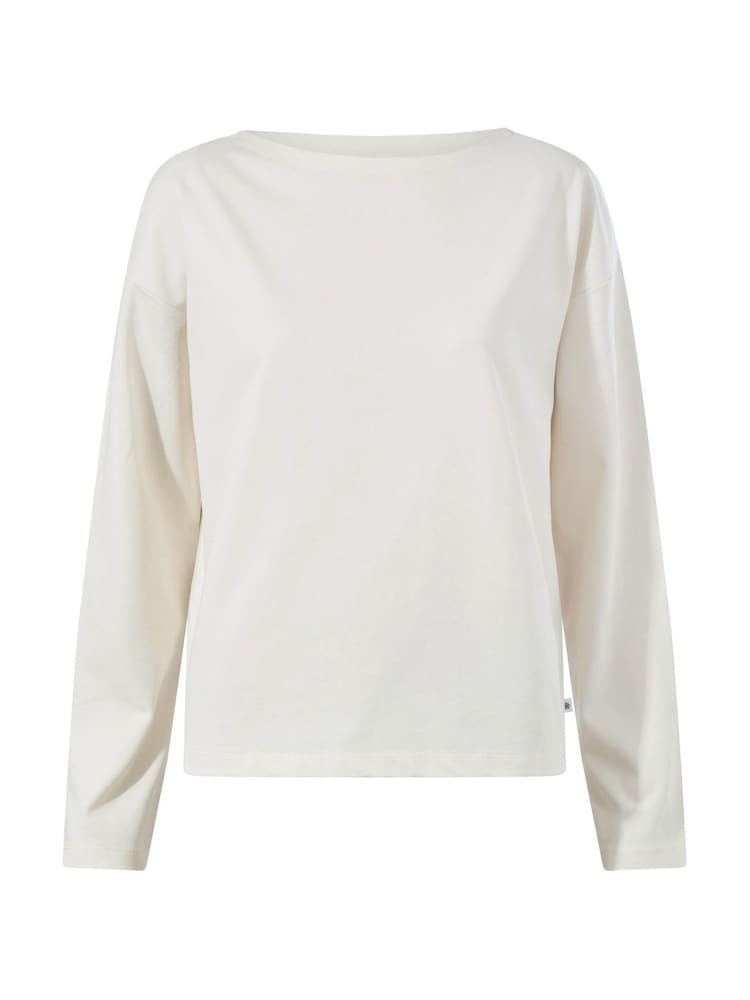 Tog 24 Cream Ivy Supersoft Cotton Boat Neck T-Shirt - Image 7 of 7 Tog 24 Cream Ivy Supersoft Cotton Boat Neck T-Shirt - Image 7 of 7