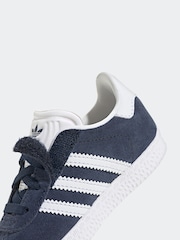 adidas Originals Blue Gazelle Comfort Closure Elastic Trainers - Image 10 of 10
