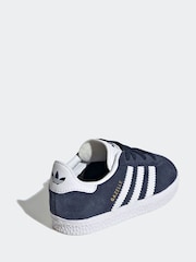 adidas Originals Blue Gazelle Comfort Closure Elastic Trainers - Image 5 of 10