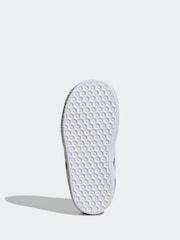 adidas Originals Blue Gazelle Comfort Closure Elastic Trainers - Image 8 of 10