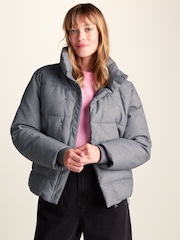 Tog 24 Grey Allitt Short Insulated Padded Jacket - Image 1 of 7