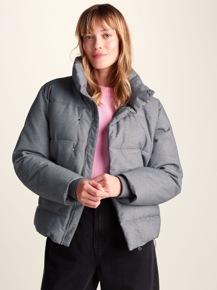 Tog 24 Grey Allitt Short Insulated Padded Jacket - Image 1 of 7 Tog 24 Grey Allitt Short Insulated Padded Jacket - Image 1 of 7