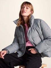 Tog 24 Grey Allitt Short Insulated Padded Jacket - Image 4 of 7