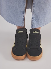 adidas Black Grand Court Alpha 00's Trainers - Image 7 of 18