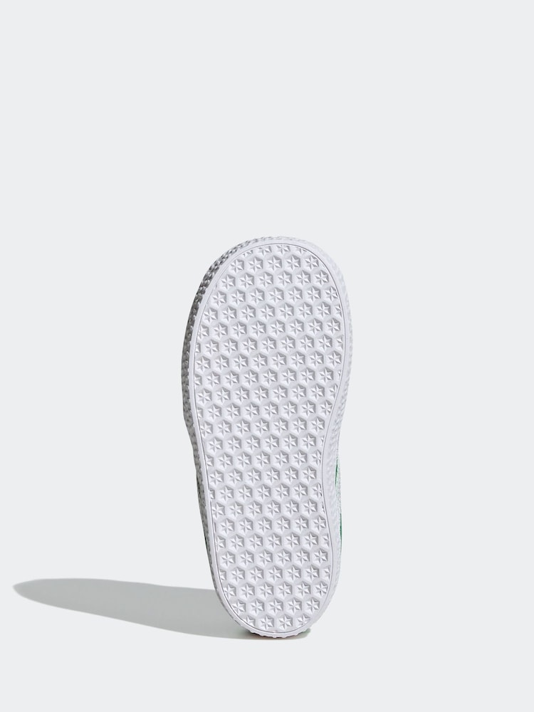 Зелений - adidas originals Gazelle Comfort Closure Elastic Trainers - Image 6 of 9
