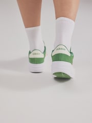 adidas Green/Pink VL Court Bold Trainers - Image 10 of 13