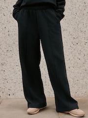 Black Wide Leg Joggers - Image 3 of 5