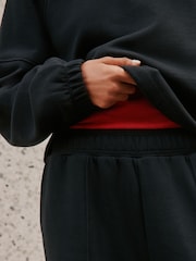 Black Wide Leg Joggers - Image 5 of 5