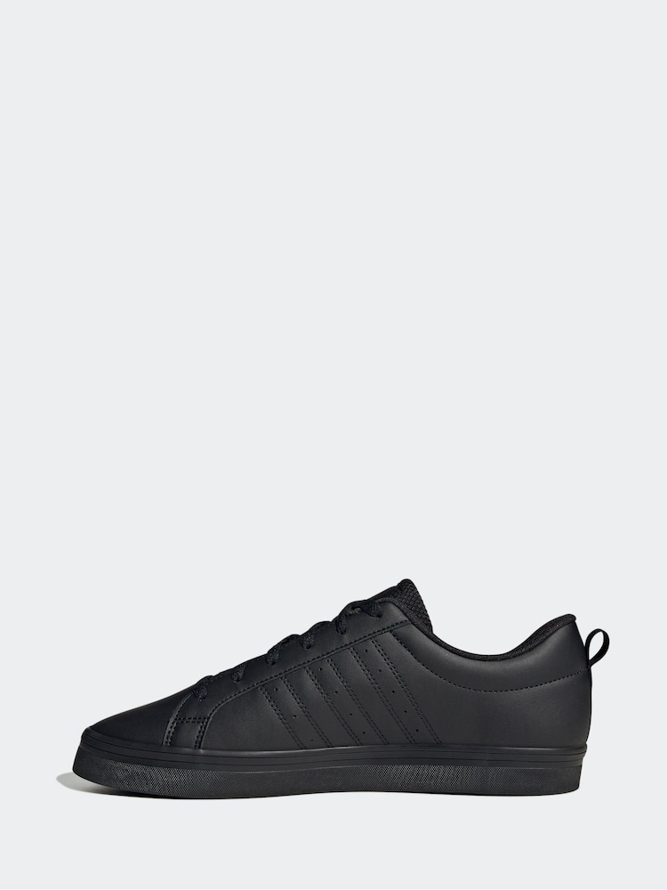 adidas Black VS Pace Trainers - Image 3 of 10