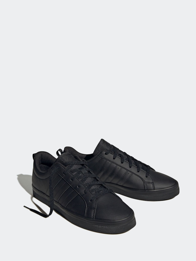 adidas Black VS Pace Trainers - Image 4 of 10