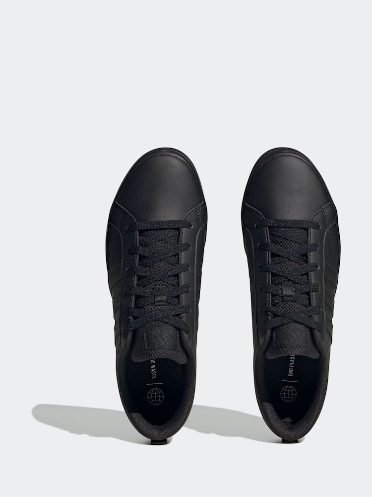 adidas Black VS Pace Trainers - Image 6 of 10