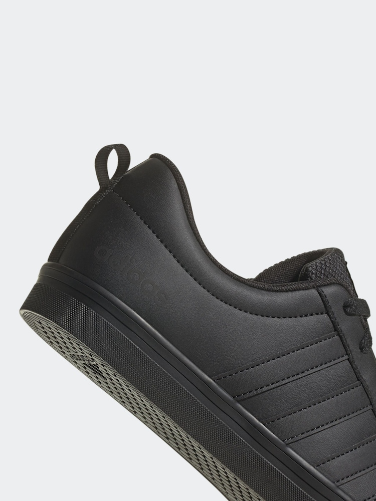 adidas Black VS Pace Trainers - Image 9 of 10