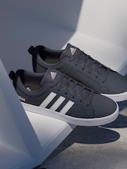 adidas Navy VS Pace Trainers - Image 13 of 17