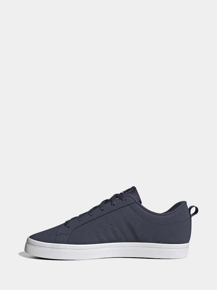 adidas Navy VS Pace Trainers - Image 2 of 9