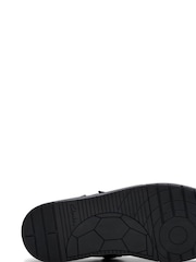 Clarks Black Wide Fit (G) Leather Laser Track Shoes - Image 7 of 8