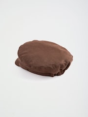 Friends Like These Chocolate Brown Sudette Baker Hat - Image 7 of 7