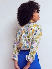 Boden Green Sienna Cotton Shirt - Image 3 of 5